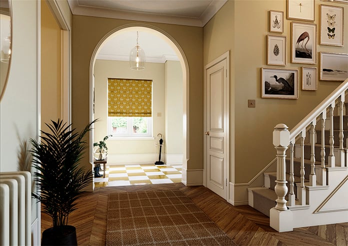 Narvik, Ochre - Roman Blind - Image 7